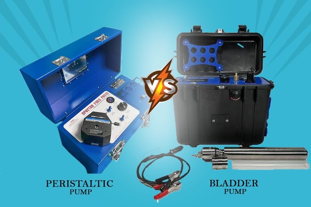 bladder pump vs peristaltic pump